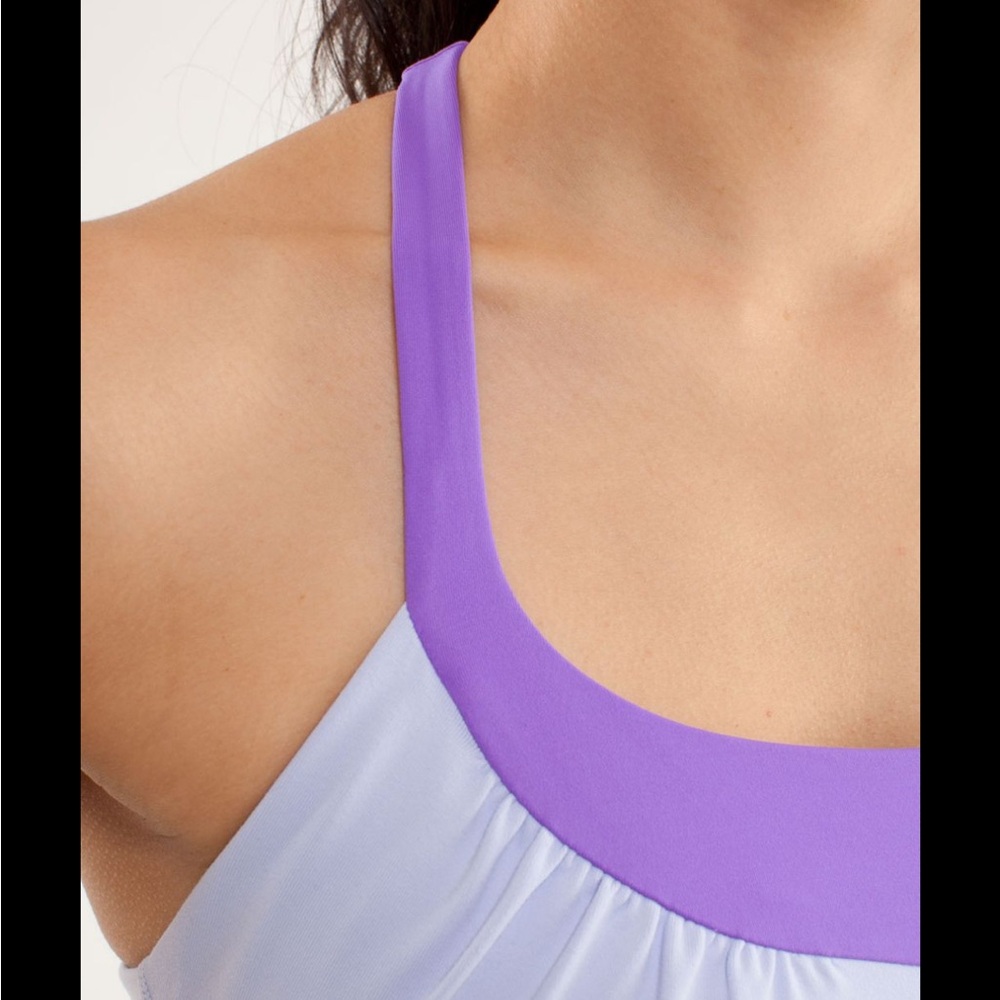 Lululemon Scoop Me Up Purple Tank Size 4 - Picture 2 of 7
